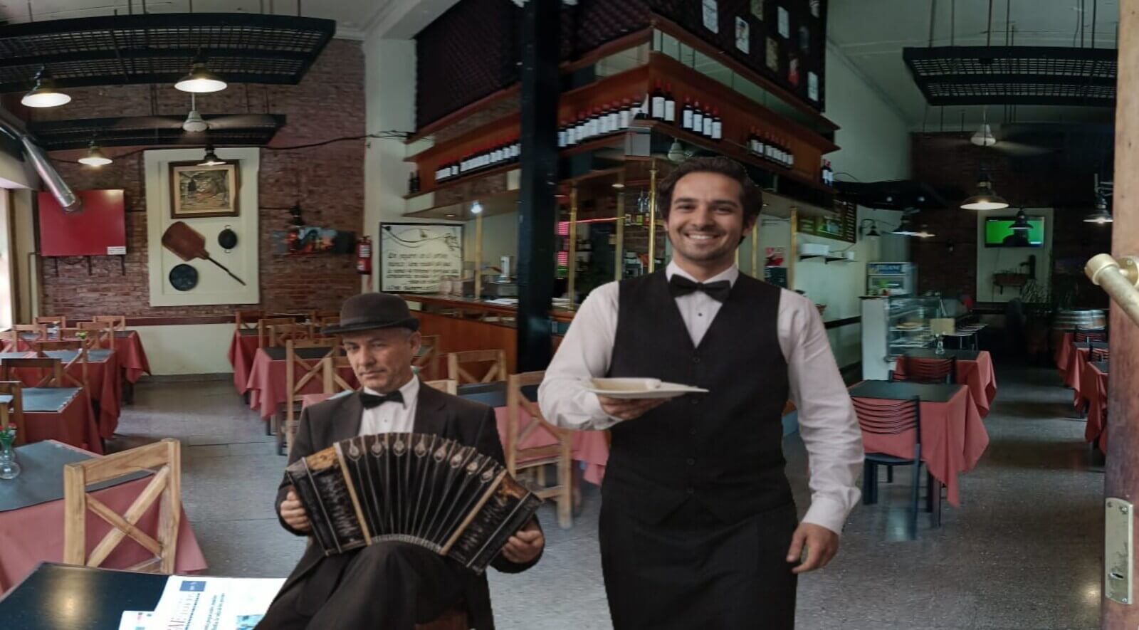 Frente del bodegón El Fortín Porteño en Buenos Aires